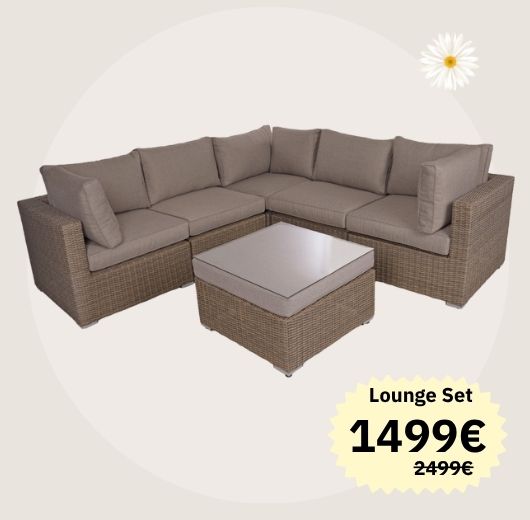 Rio Modular Sofa Set LIGHT GREY
